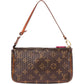Louis Vuitton Limited Perforated Monogram Pochette Accessoire Handbag