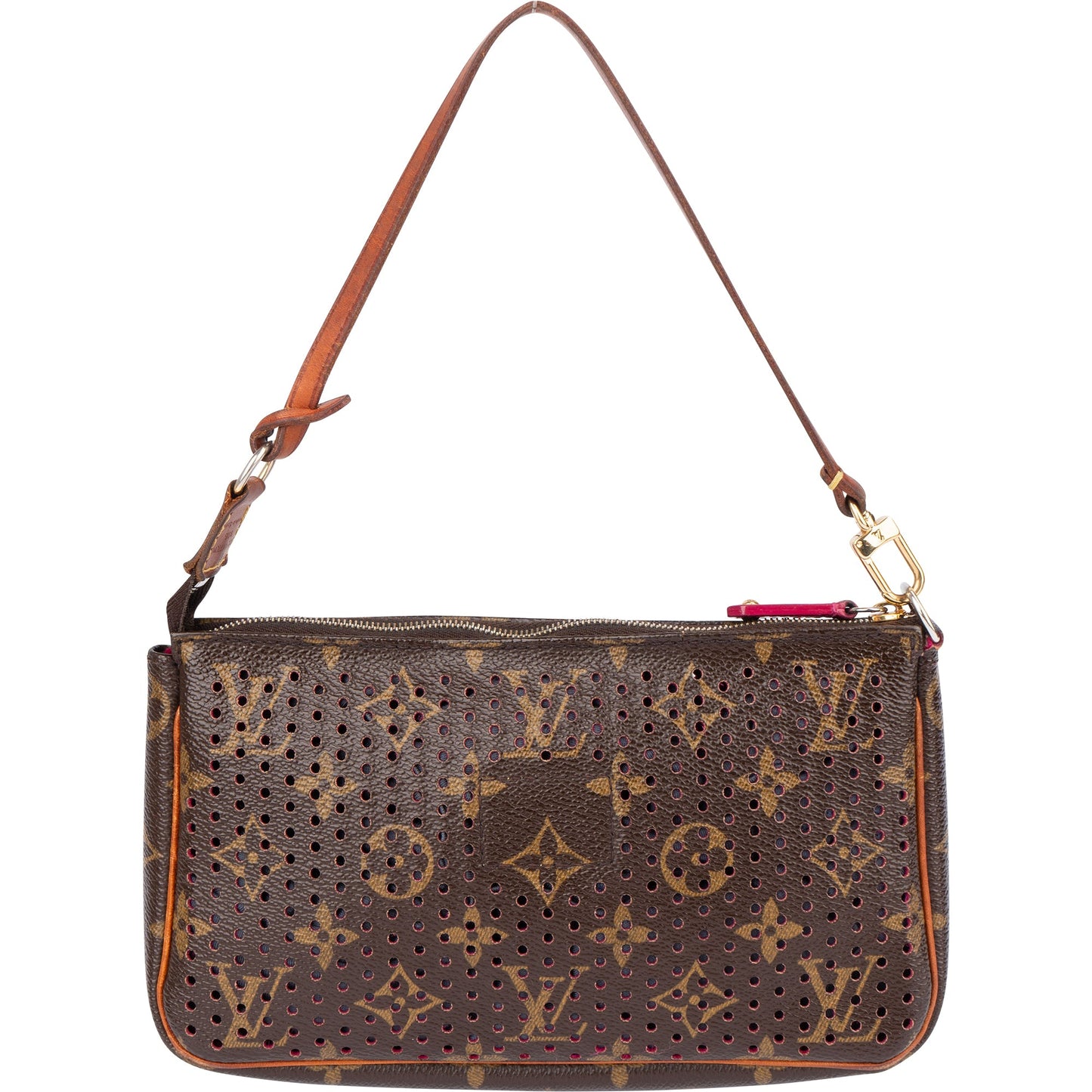 Louis Vuitton Limited Perforated Monogram Pochette Accessoire Handbag