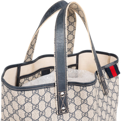 Gucci Canvas GG Monogram Sherry Line Handbag