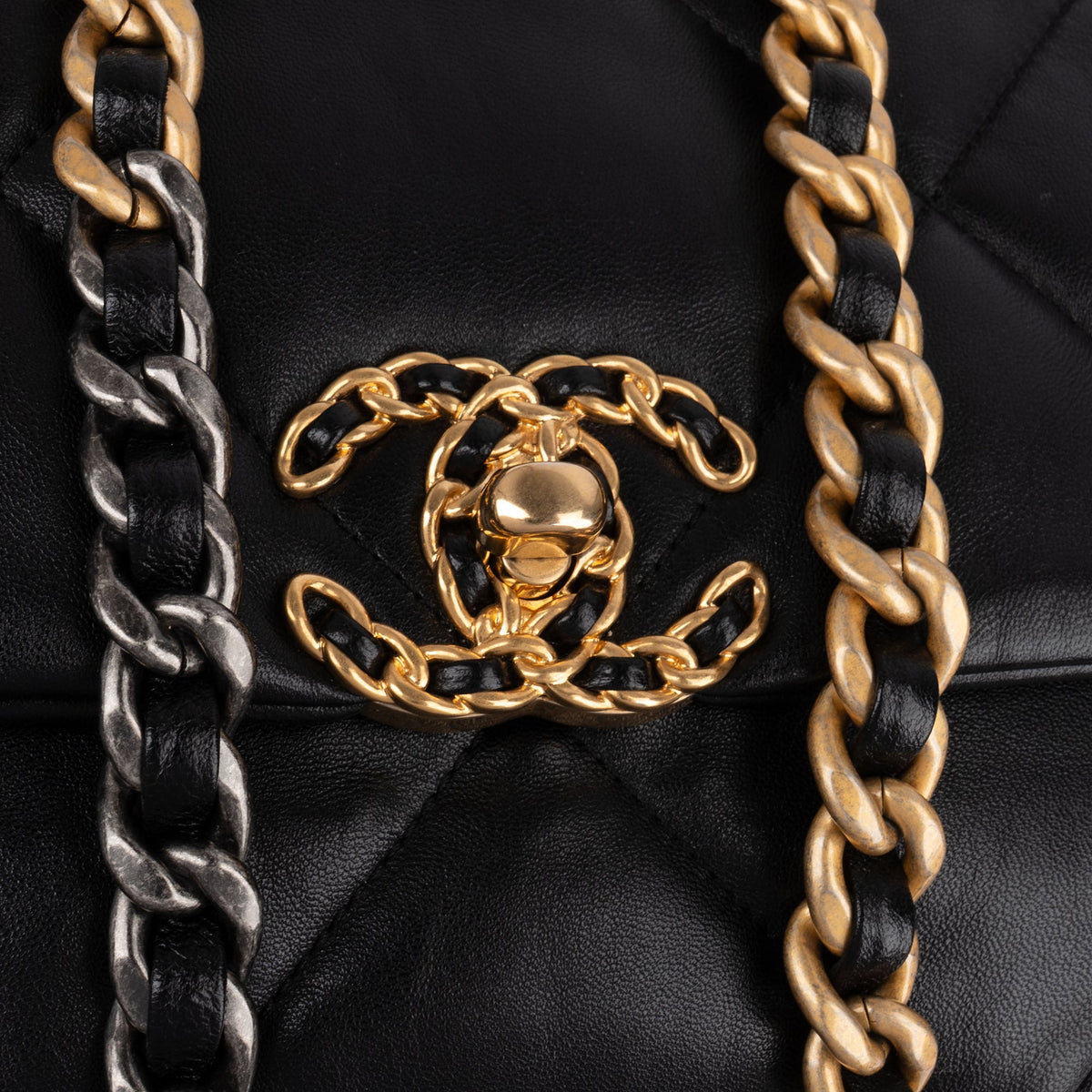 Chanel 19 Quilted Lambskin Single Flap Crossbody Bag