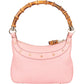 Gucci Bamboo aus rosa Leder – Vorderansicht