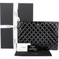 Chanel Quilted Patent Leather CC Clutch