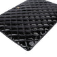 Chanel Quilted Patent Leather CC Clutch