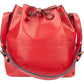 Louis Vuitton Rouge Epi Leather Sac Noe Petit Shoulder Bag