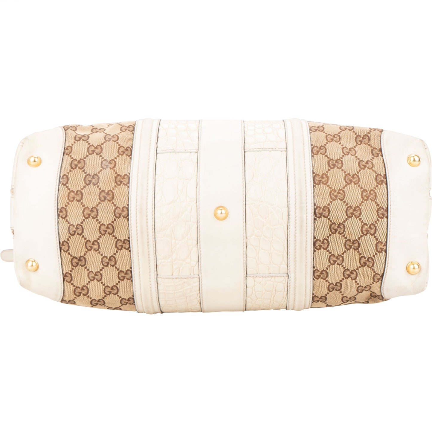 Gucci GG Monogram Croco Optic Handbag