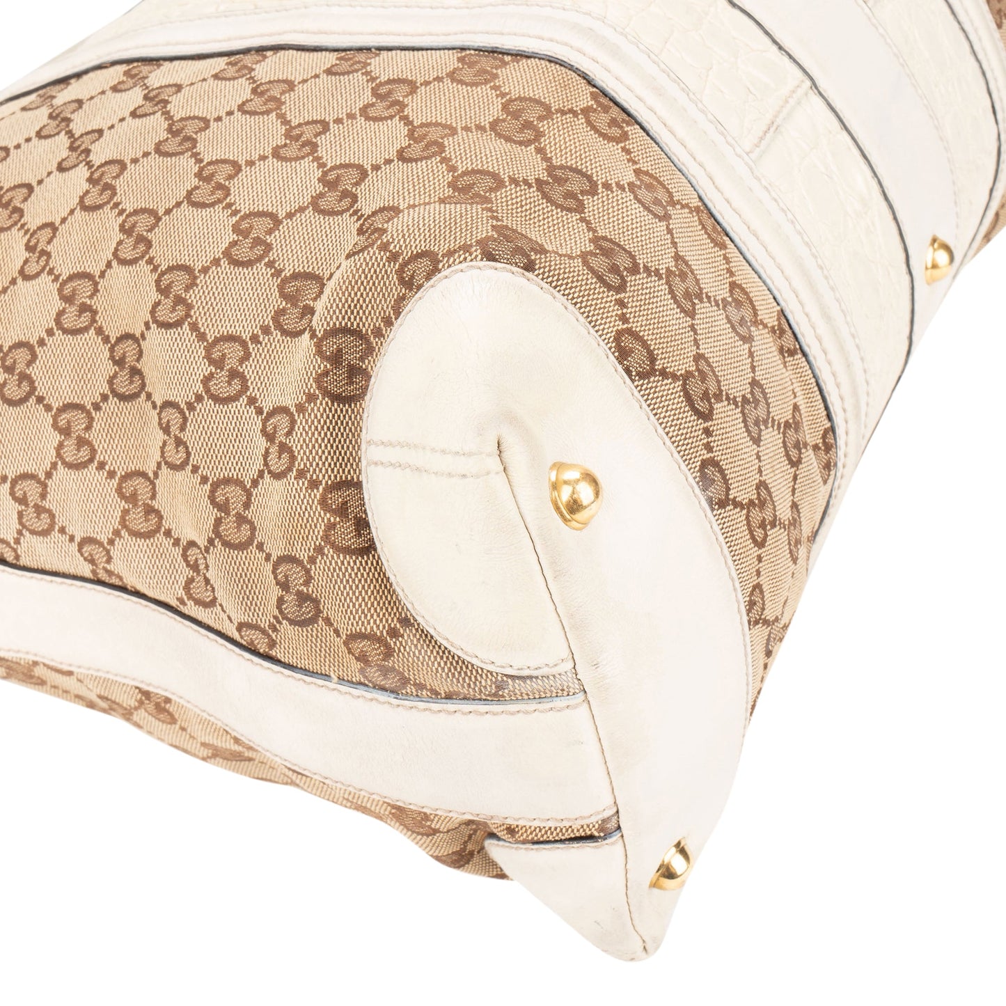Gucci GG Monogram Croco Optic Handbag