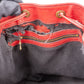Louis Vuitton Rouge Epi Leather Sac Noe Petit Shoulder Bag