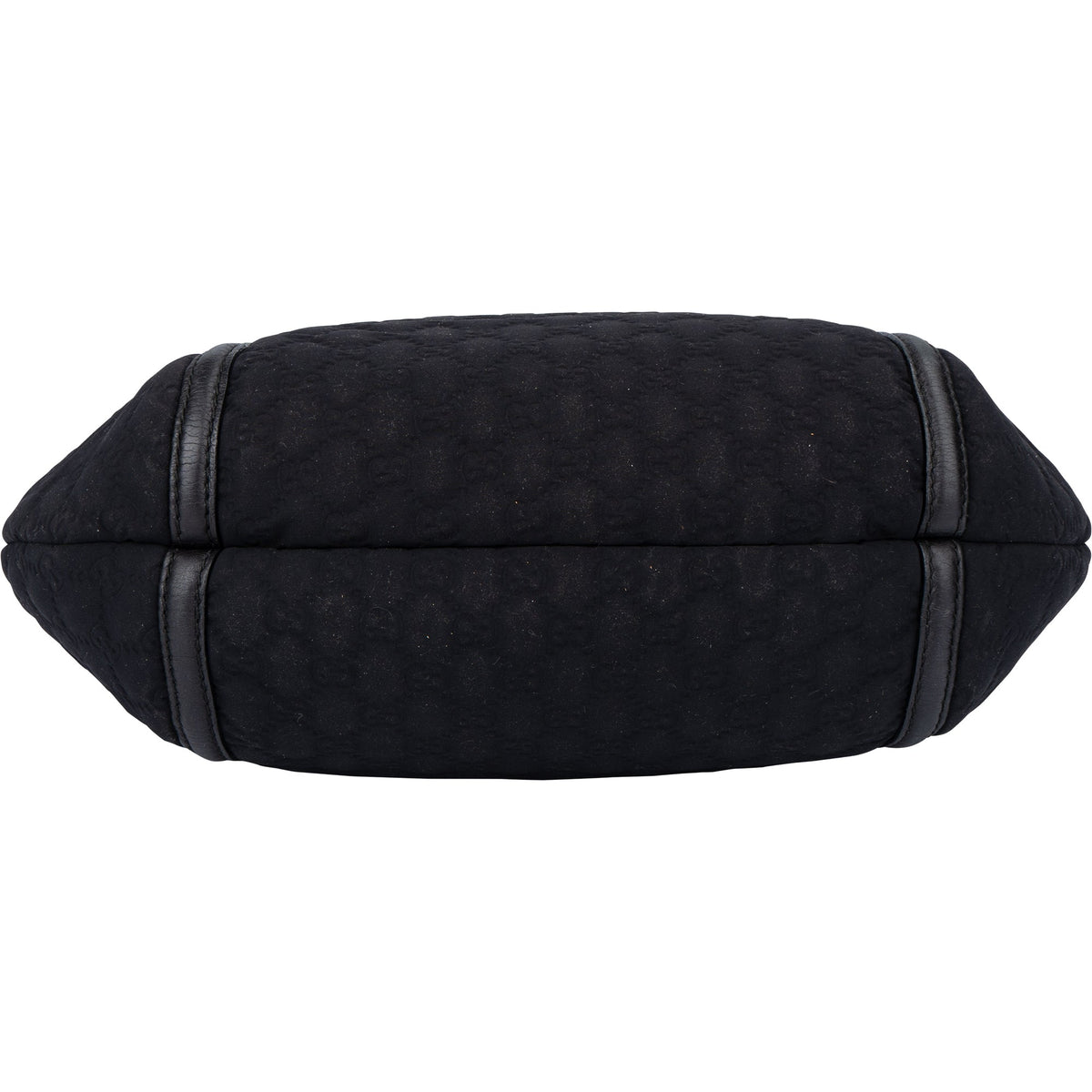 Gucci GG Monogram Bamboo Hobo Bag