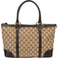 Gucci GG Monogram Twin Heart Handbag