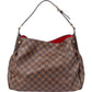 Louis Vuitton Damier Ebene Monogram Reggia Handbag