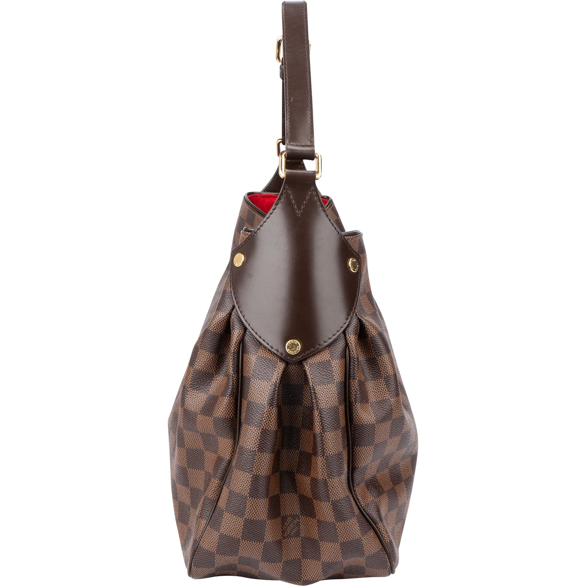 Louis Vuitton Damier Ebene Monogram Reggia Handbag