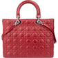 Christian Dior Quilted Leather Lady Dior Handbag