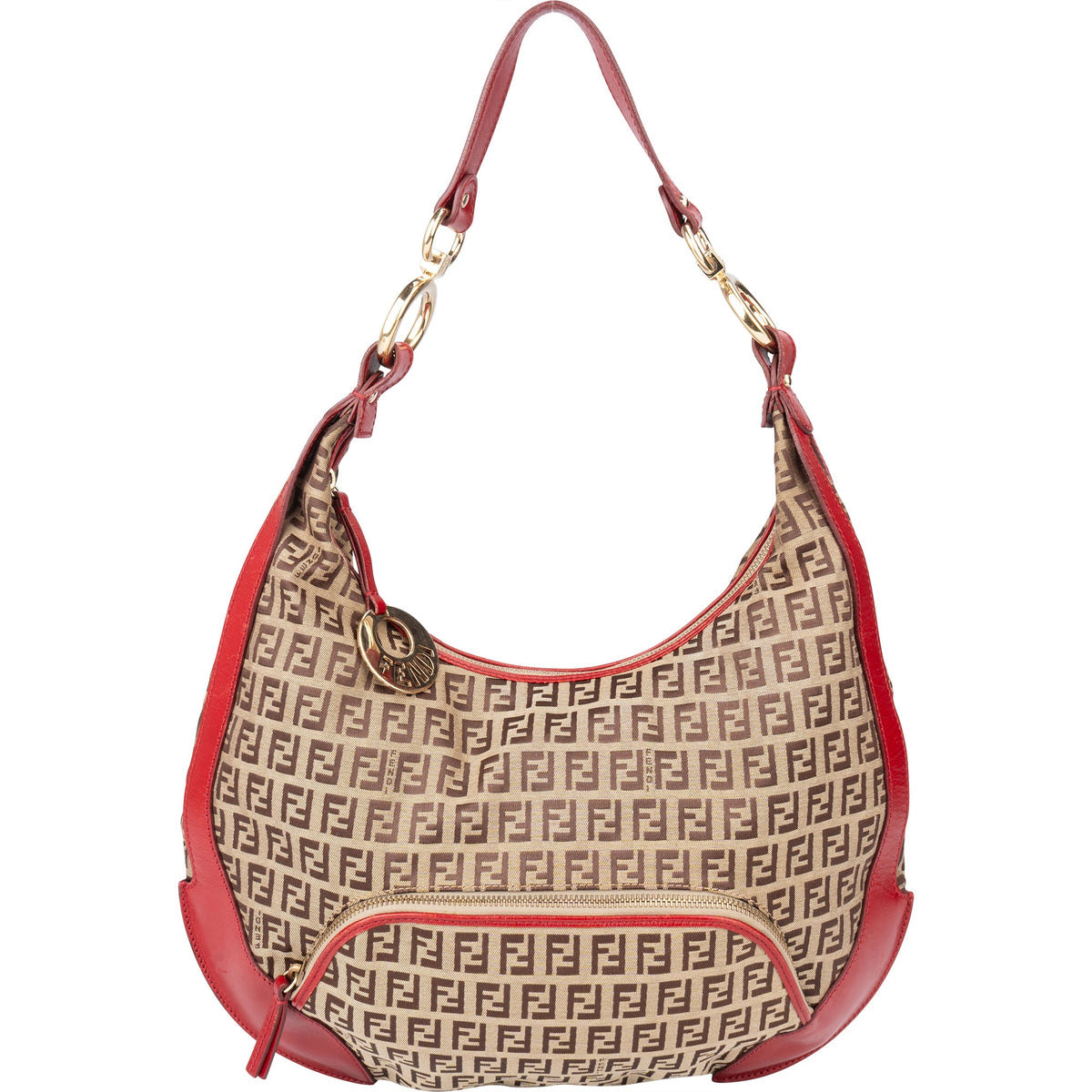 Fendi FF Monogram Zucca Handbag