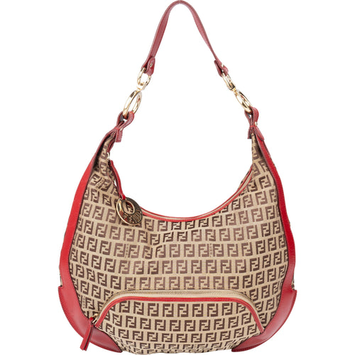 Fendi FF Monogram Zucca Handbag