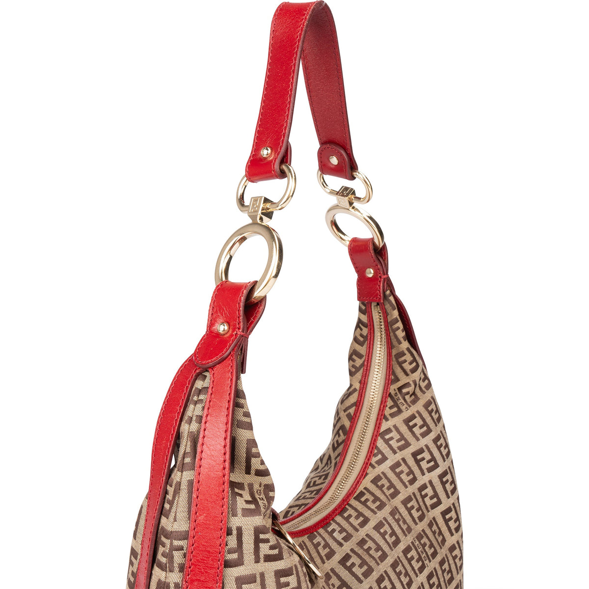 Fendi FF Monogram Zucca Handbag