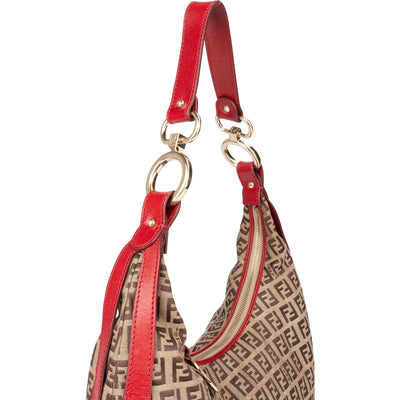 Fendi FF Monogram Zucca Handbag