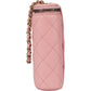 Chanel Pink Caviar Leather Mini Vertical Vanity Crossbody Bag
