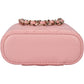 Chanel Pink Caviar Leather Mini Vertical Vanity Crossbody Bag