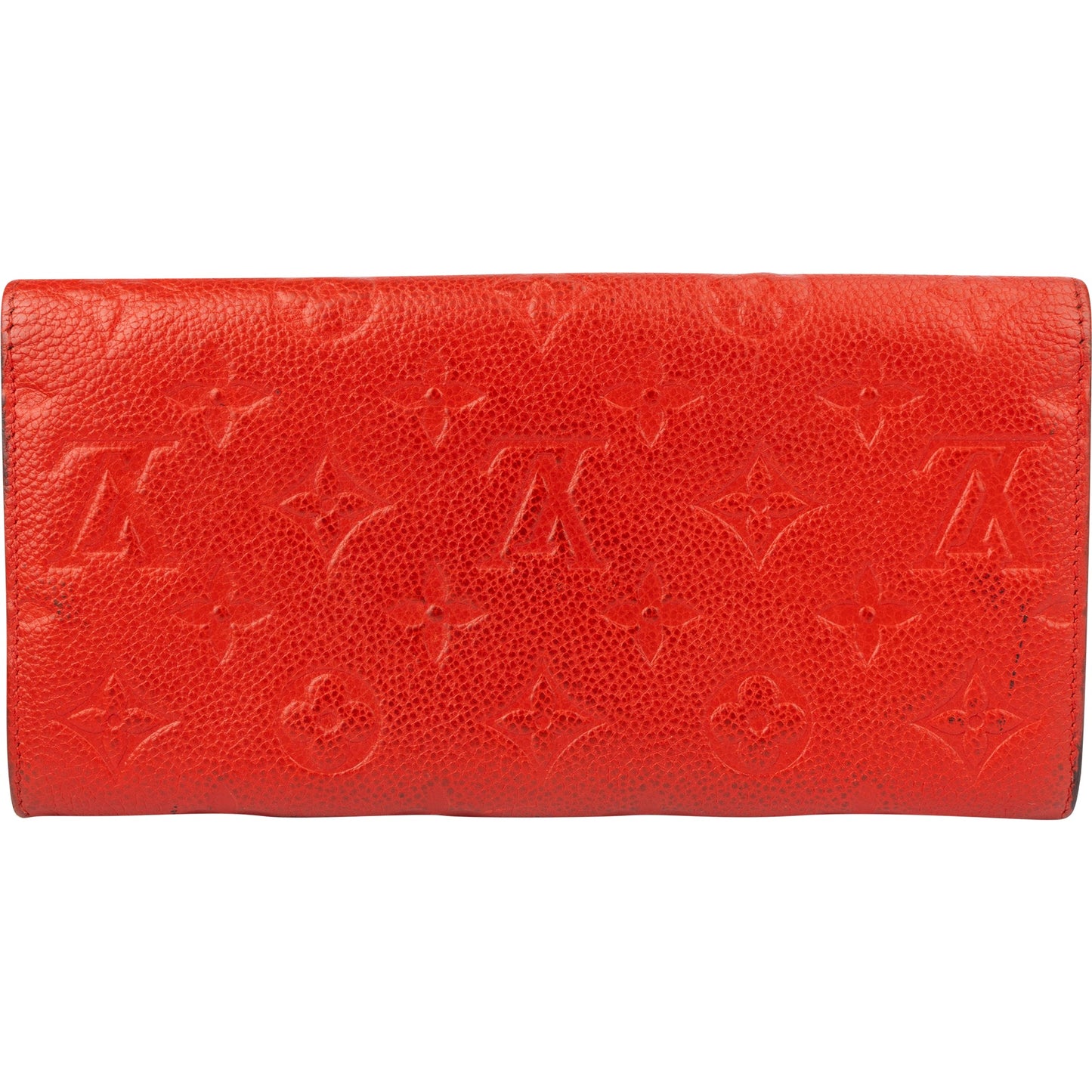 Louis Vuitton Leather Empreinte Monogram Curieuse Wallet
