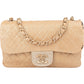 Chanel Quilted Pearl CC Single Flap Crossbody Bag
