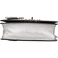 Miu Miu Cromo Flap aus silbernem Leder – Ansicht 6