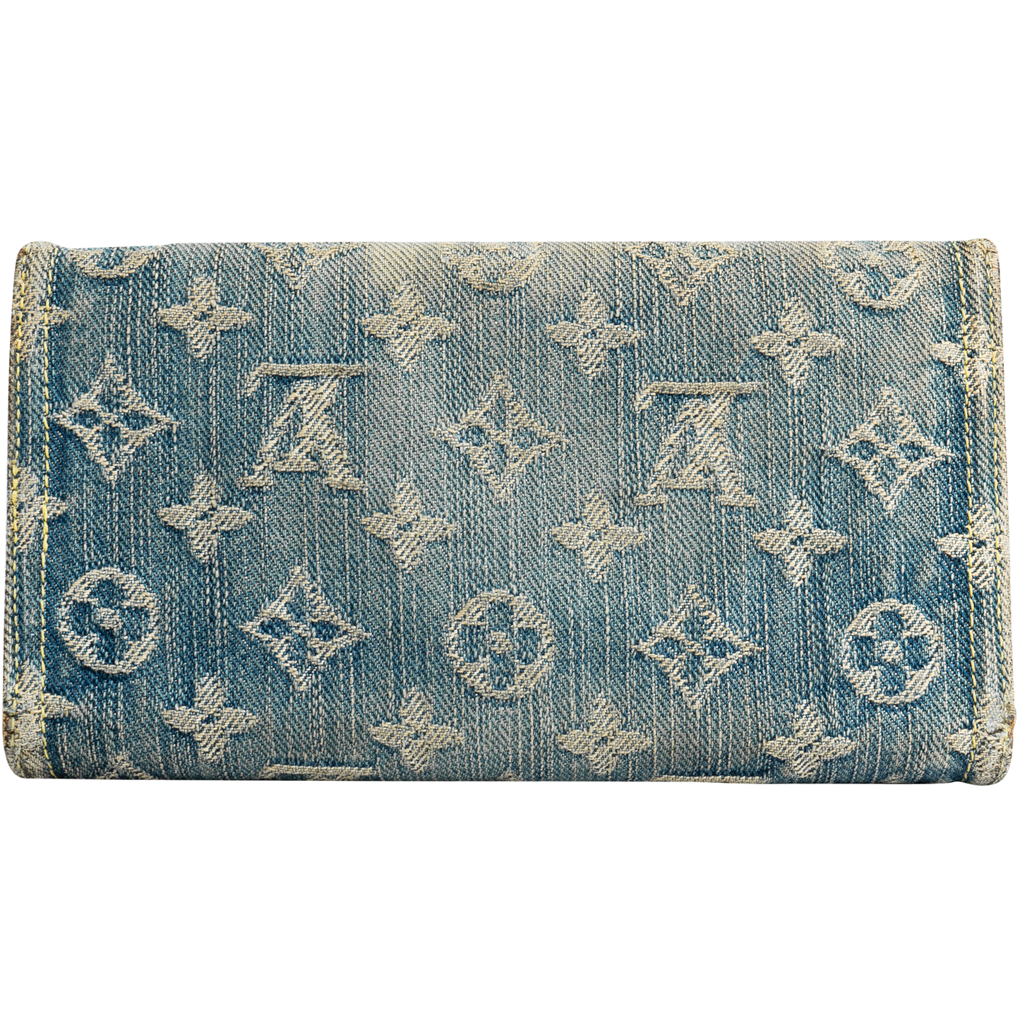 Louis Vuitton Monogram Amelia Denim Wallet