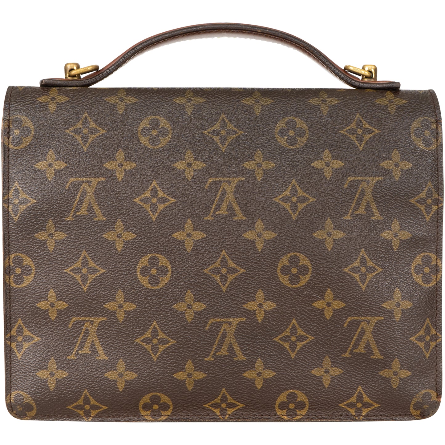 Louis Vuitton Monceau Handbag Canvas Monogram