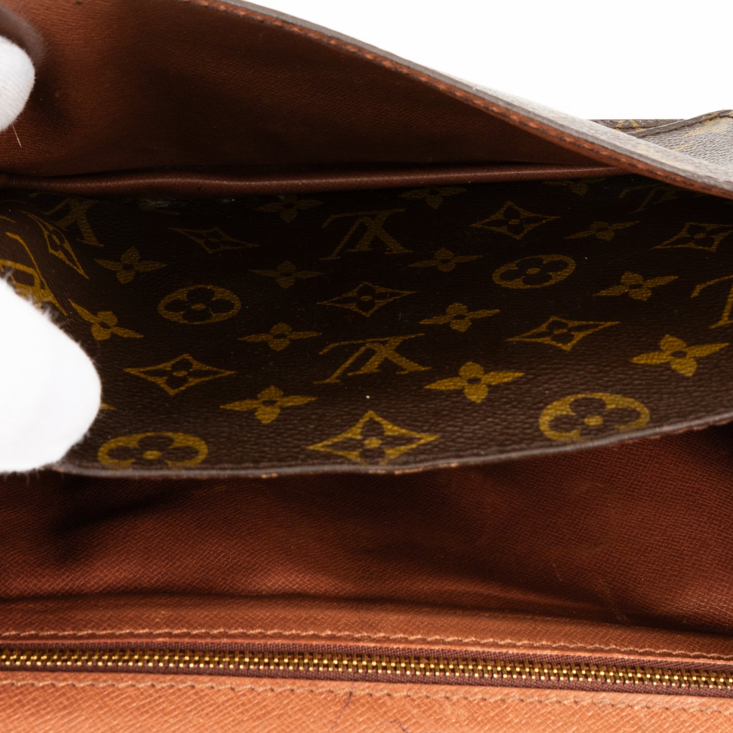 Louis Vuitton Monceau Handbag Canvas Monogram