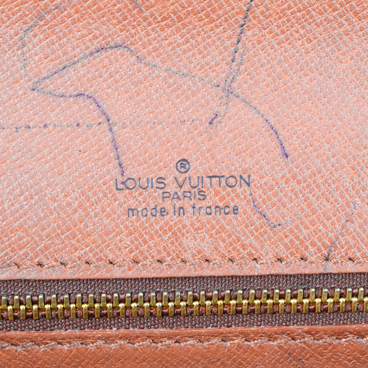 Louis Vuitton Monceau Handbag Canvas Monogram