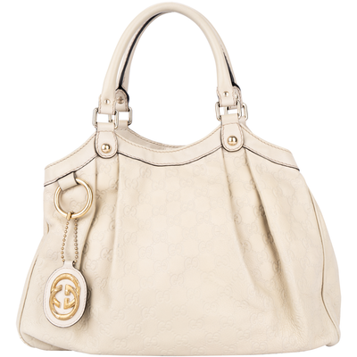 Gucci GG Monogram Leather Sukey Handbag