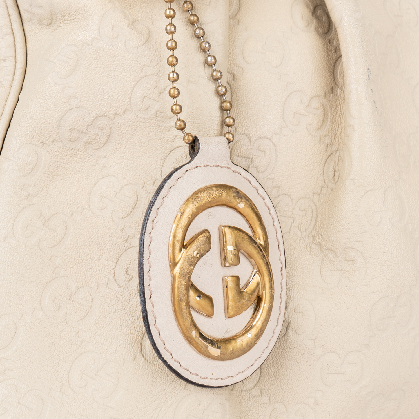 Gucci GG Monogram Leather Sukey Handbag