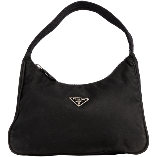 Prada Nylon Triangle Re-Edition Hand Bag