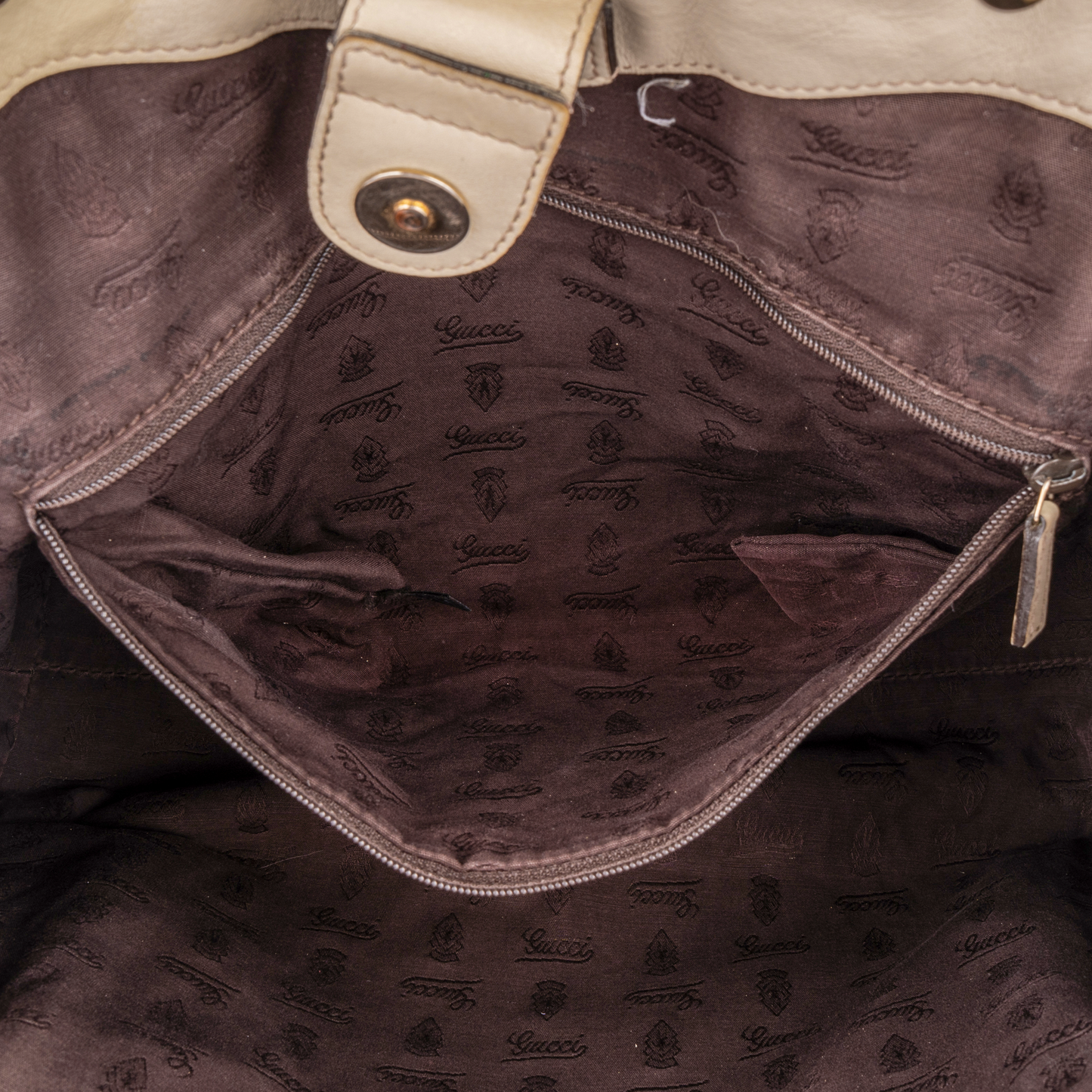 Gucci GG Monogram Leather Sukey Handbag