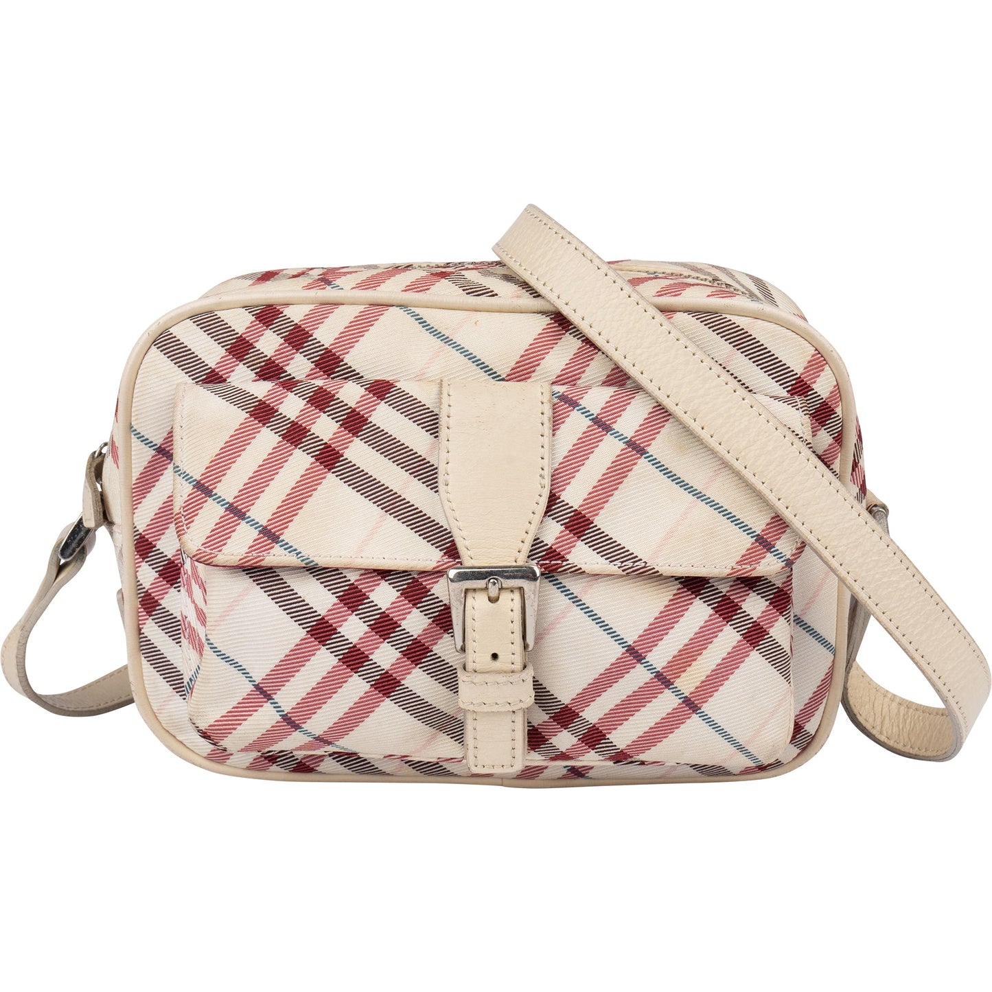 Burberry Nova-Check Blue Label Crossbody Bag