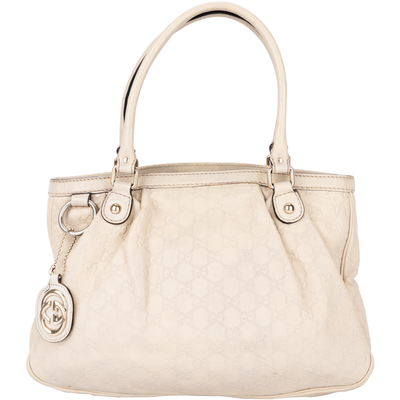 Gucci GG Monogram Leather Sukey Shoulder Bag