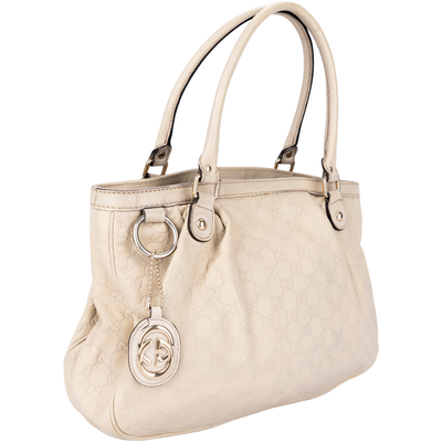 Gucci GG Monogram Leather Sukey Shoulder Bag