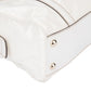 Gucci White Leather GG Britt Handbag
