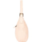 Fendi FF Rose Leather Baguette Handbag