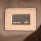 Fendi FF Rose Leather Baguette Handbag
