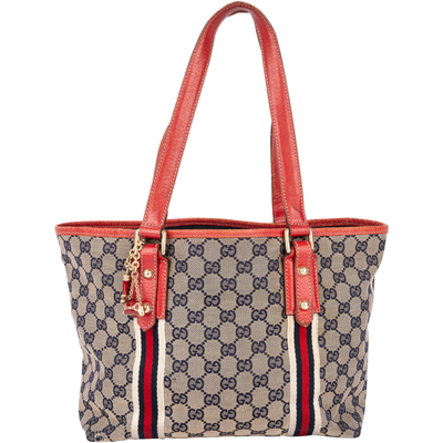 Gucci GG Monogram Sherry Line Shoulder Bag