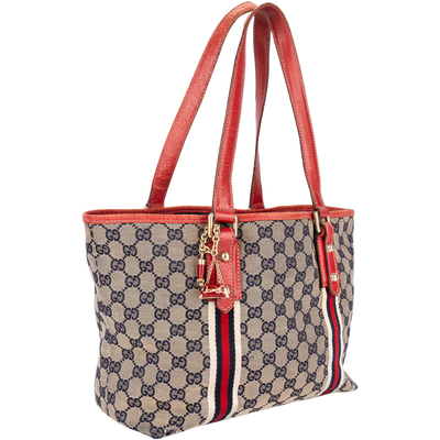 Gucci GG Monogram Sherry Line Shoulder Bag