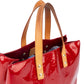 Louis Vuitton Red Vernis Monogram Reade PM Handbag