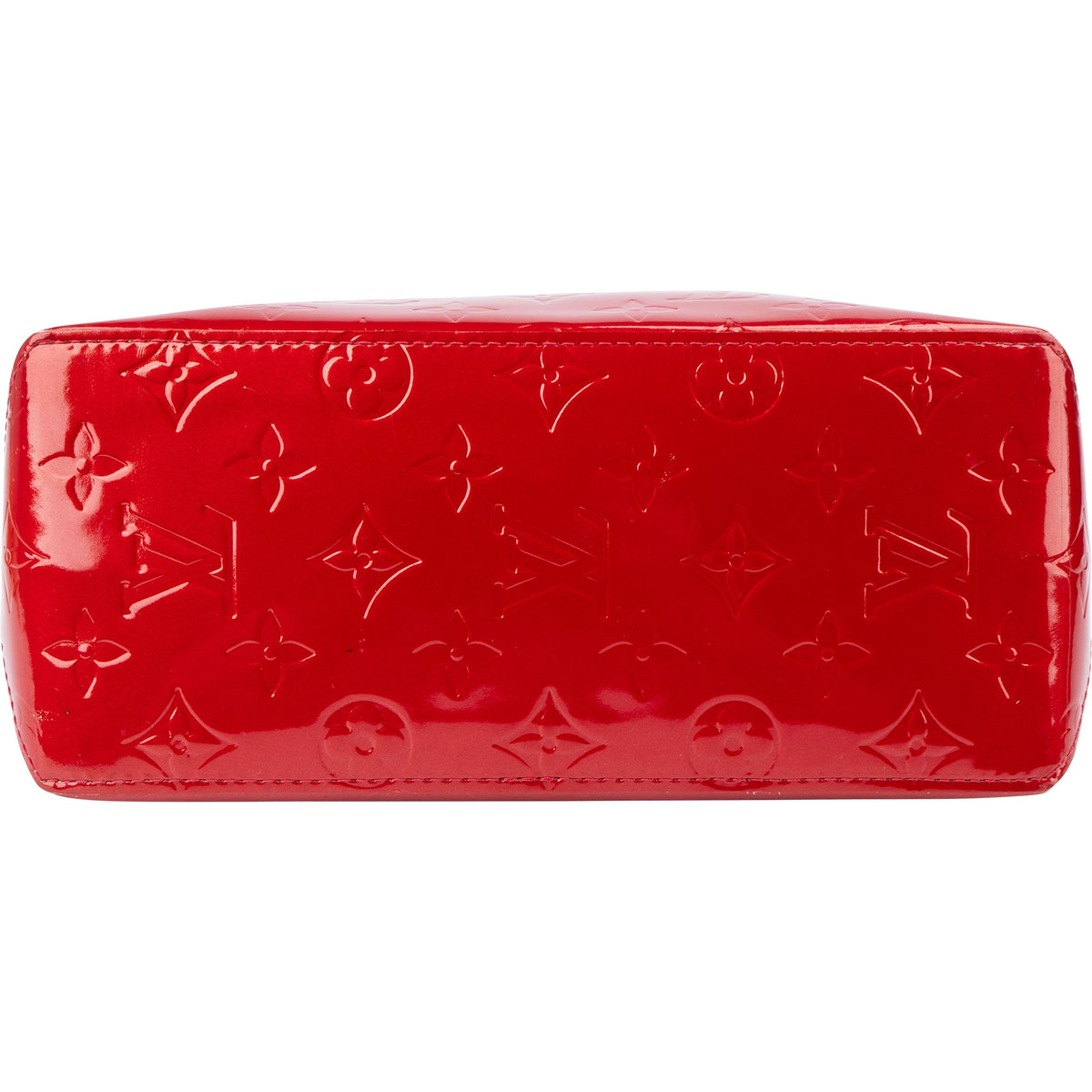 Louis Vuitton Red Vernis Monogram Reade PM Handbag