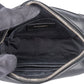 Saint Laurent Black Chevron Leather Lou Crossbody Bum Bag
