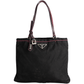 Prada Black Nylon Triangle Handbag