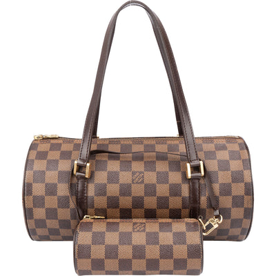 Louis Vuitton Damier Ebene Monogram Papillon Set Handbag