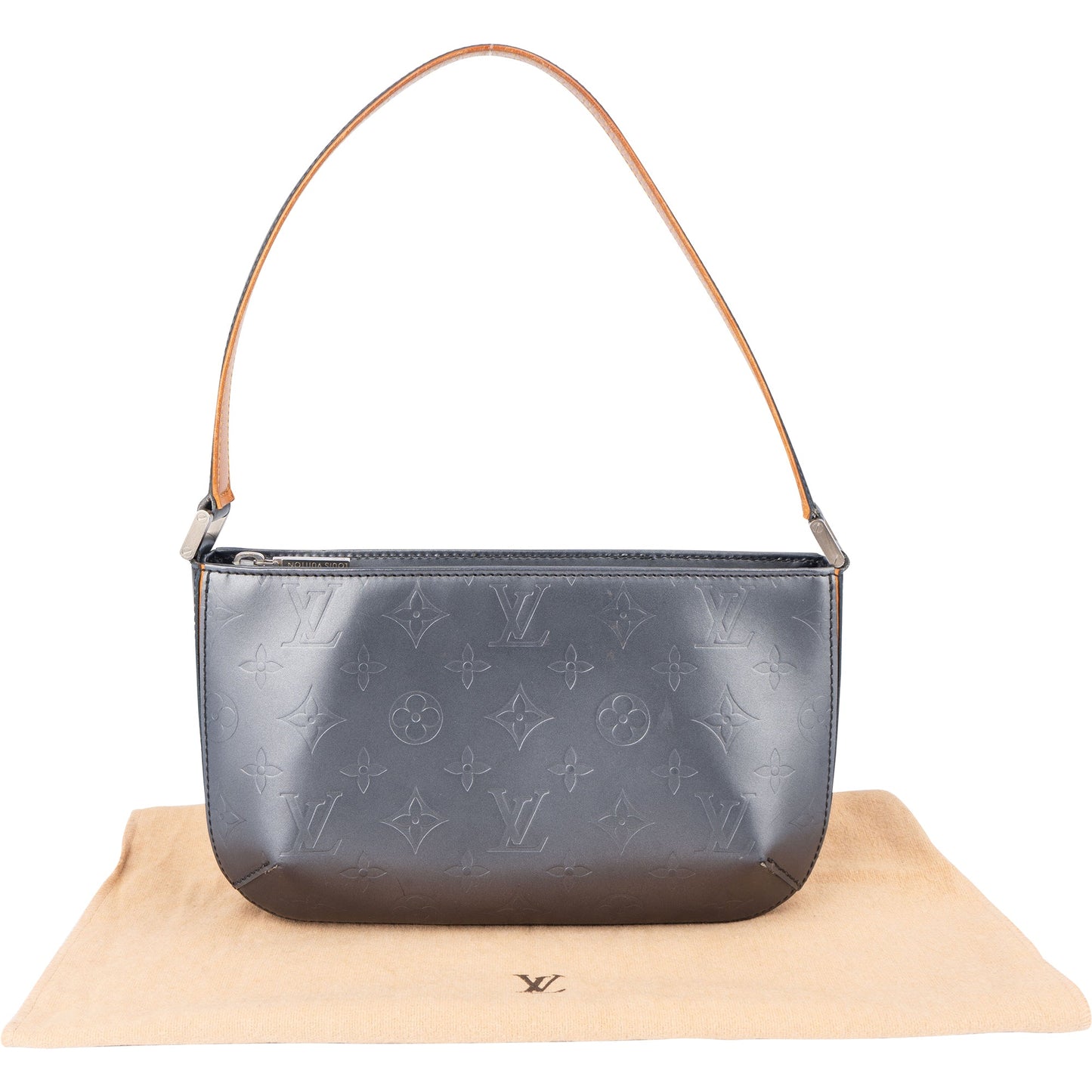 Louis Vuitton Grey Monogram Pochette Mat Fowler Shoulder Bag