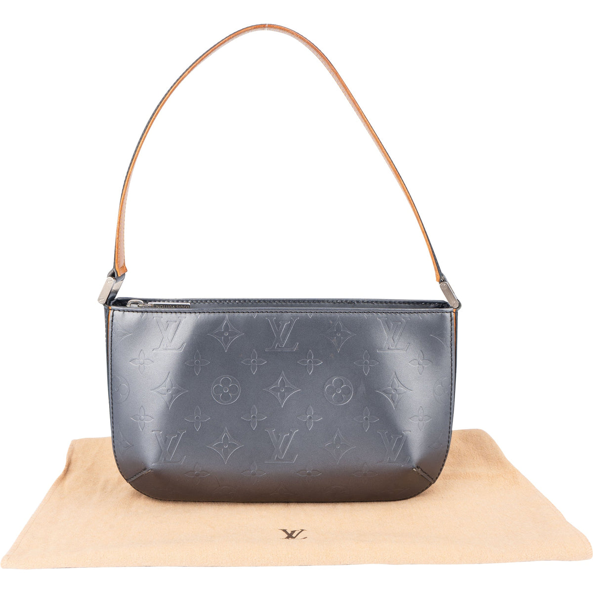 Louis Vuitton Grey Monogram Pochette Mat Fowler Shoulder Bag