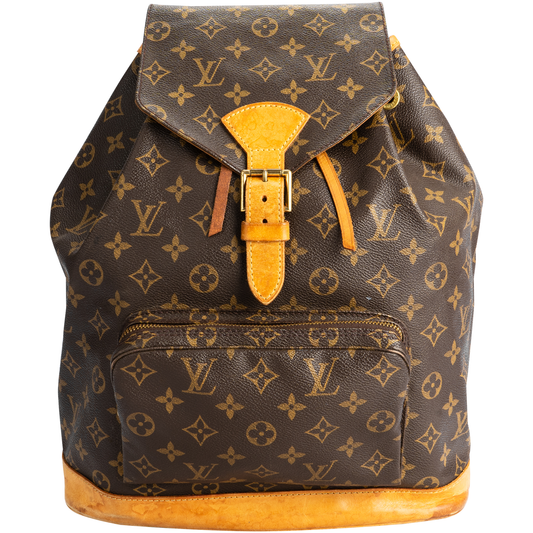 Louis Vuitton Montsouris Canvas Monogram GM Backpack