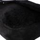 Fendi Black Fur Baguette Shoulder Bag